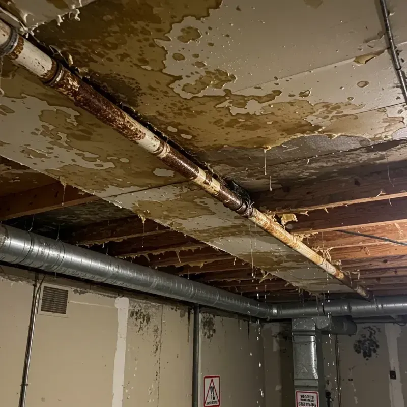 Ceiling Water Damage Repair in River Bend, NC